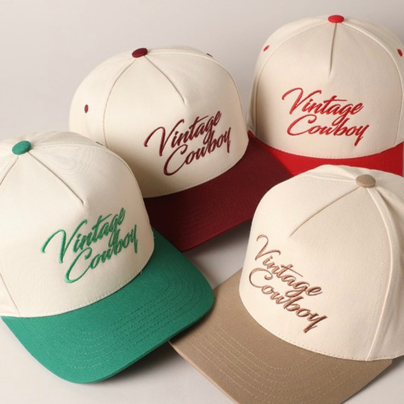 Vintage Cowboy Trucker Hat