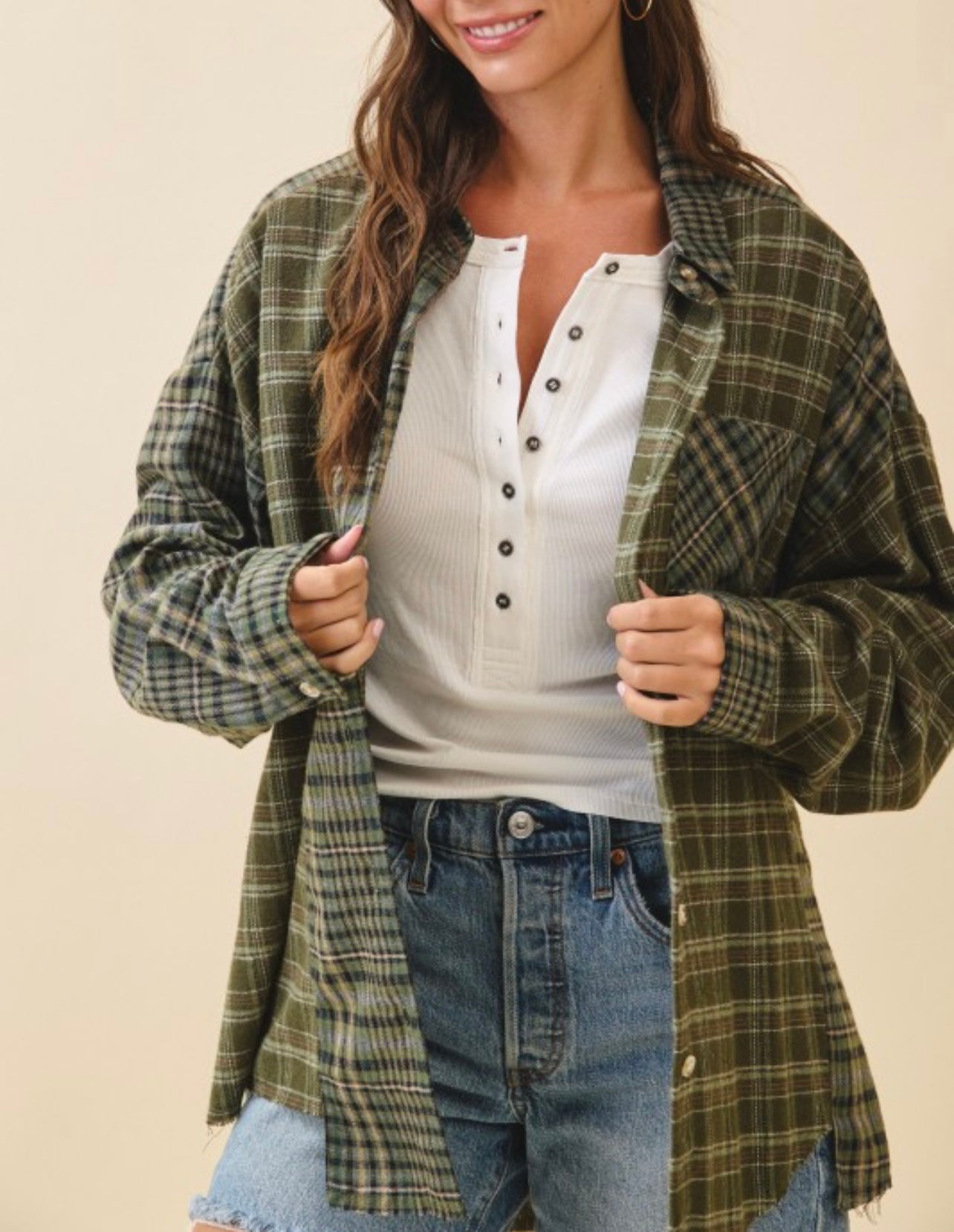 Mossy Creek Multi Colored Plaid Flannel Shirt
