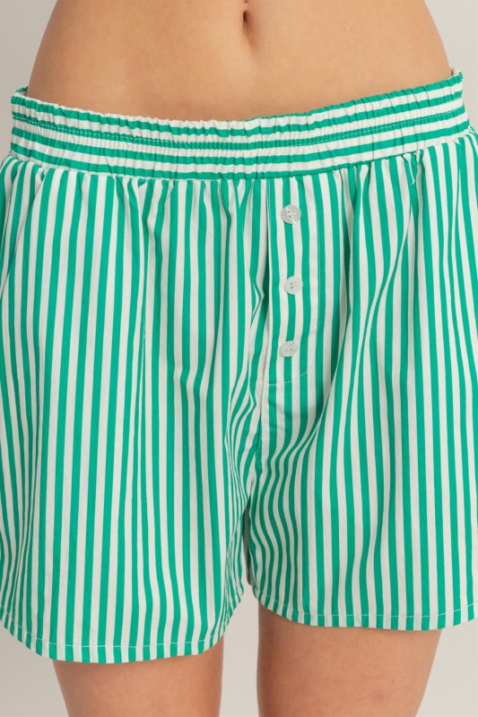 Striped Esmeralda Boxer Shorts