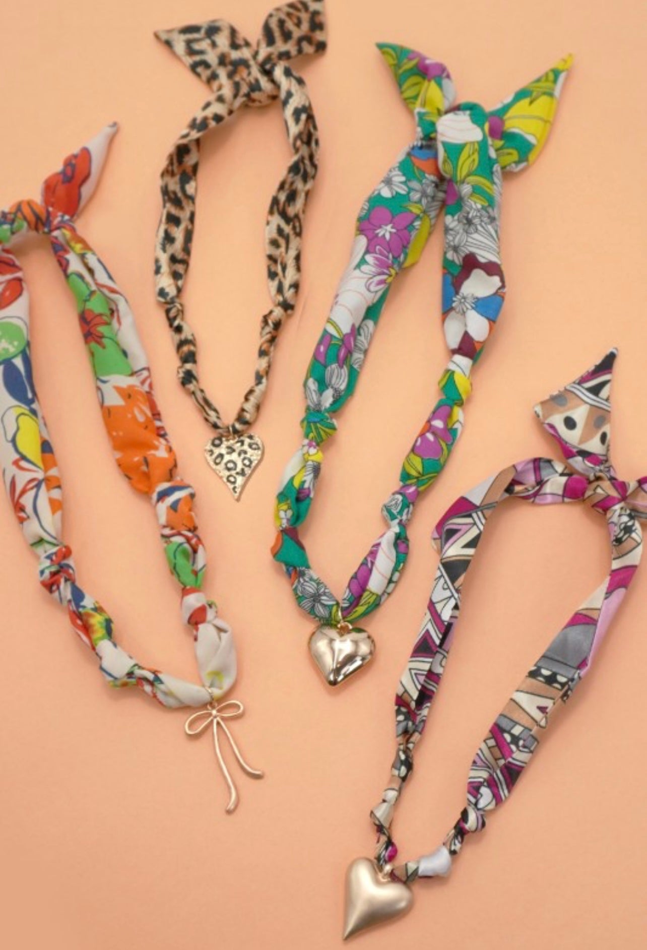 A Pop Of Class Trending Scarf Necklaces