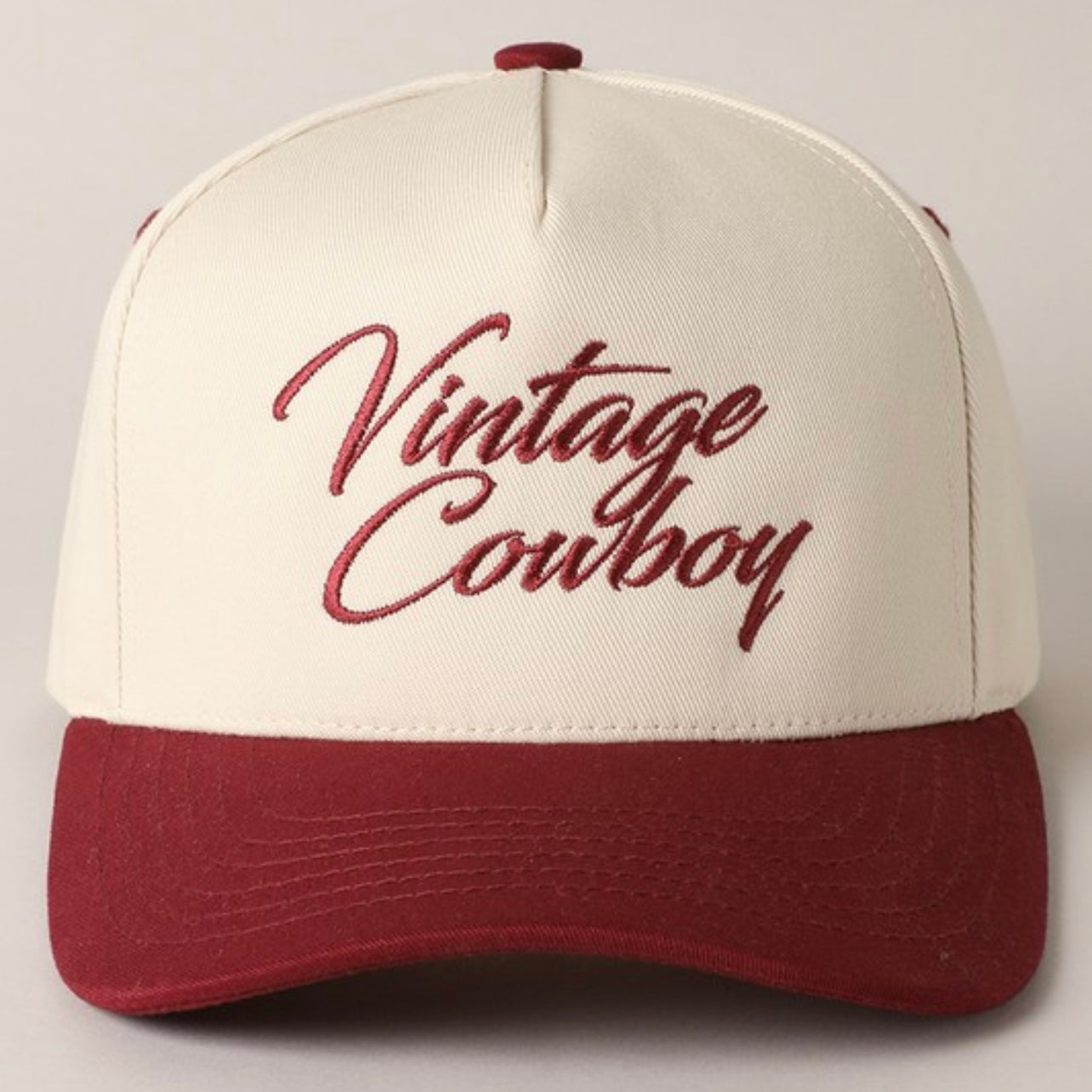 Vintage Cowboy Trucker Hat