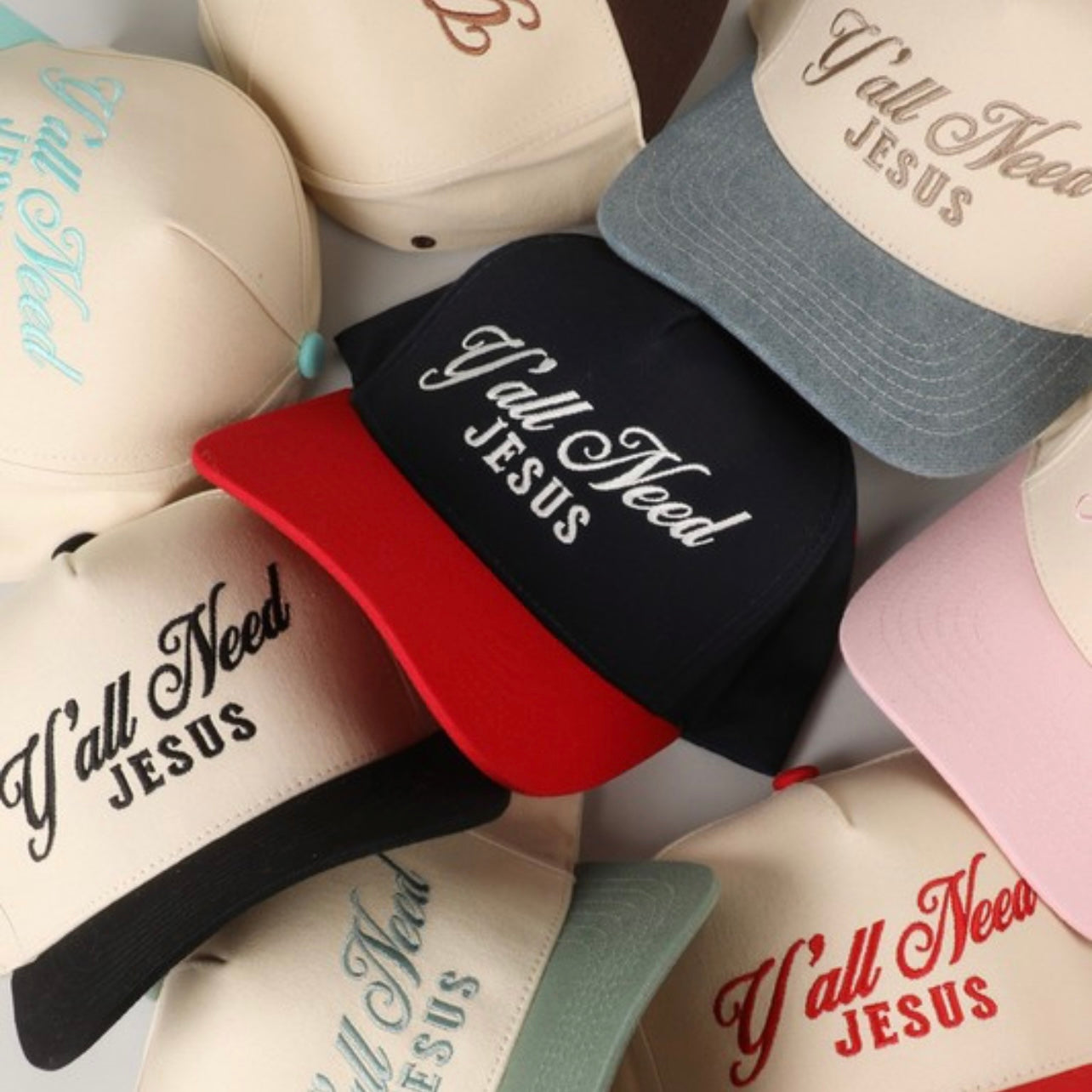Y’all Need Jesus Trucker Hat