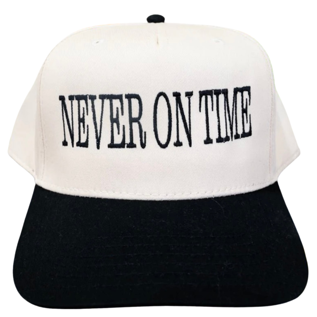 Always Running Late Trucker Hat