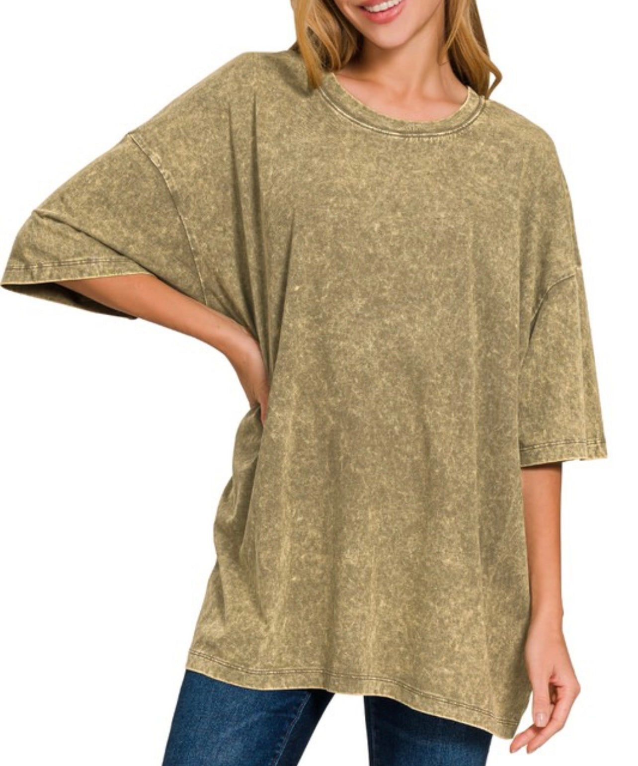 Not Your Boyfriends Oversized Tee