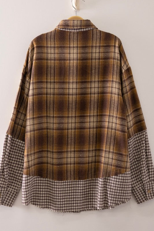 Autumn Roads Patchwork Plaid Flannels