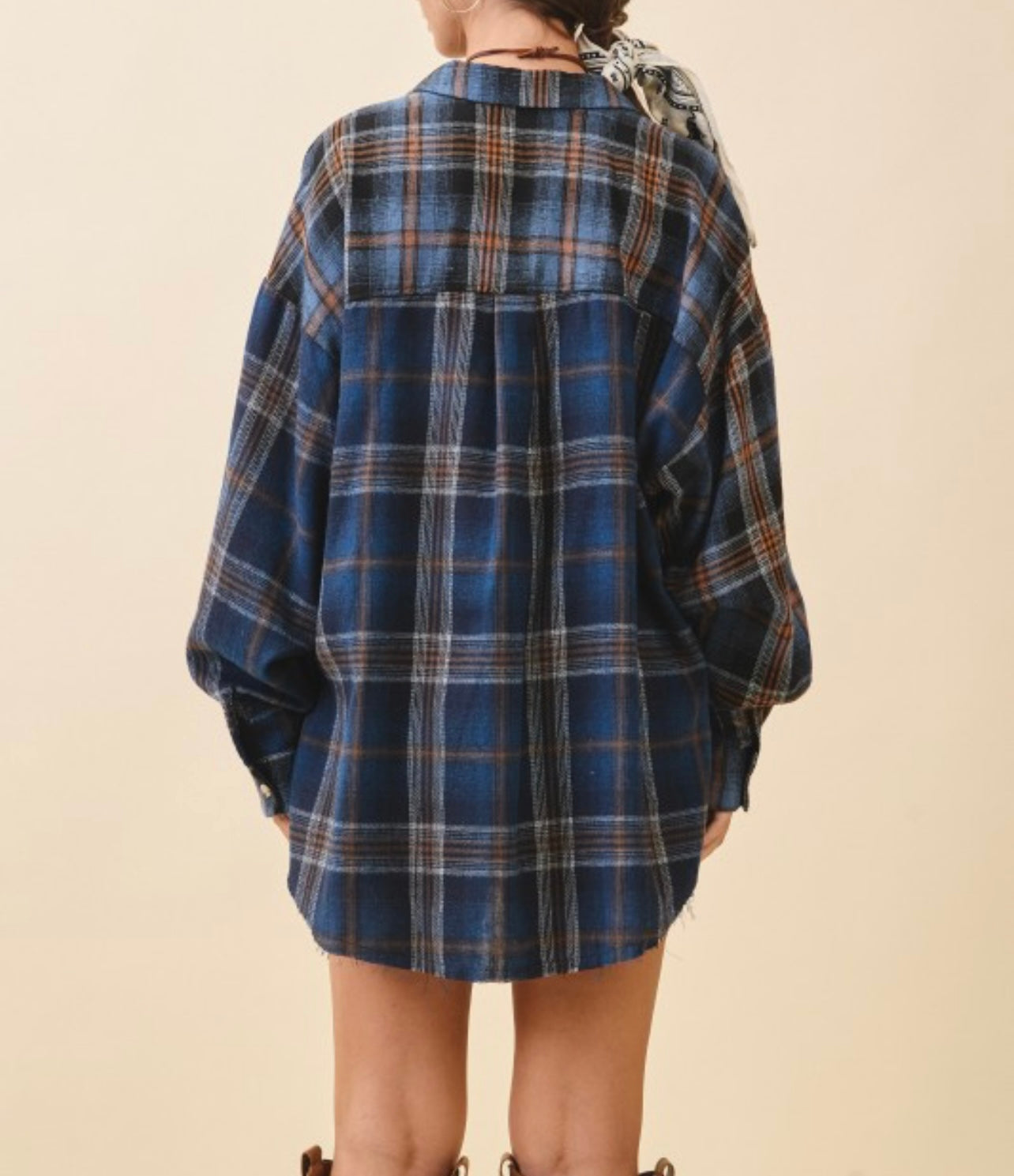 Cozy Chaos Plaid Flannel Shirt