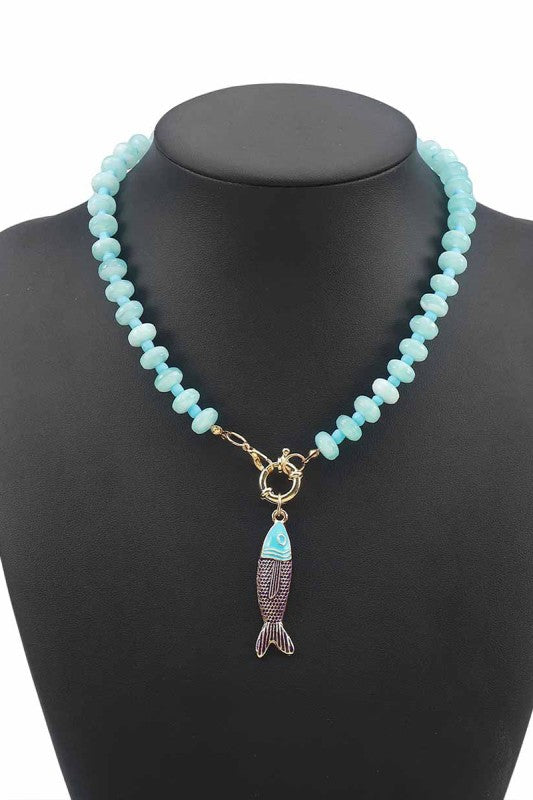Lucky Catch of the Day Necklace