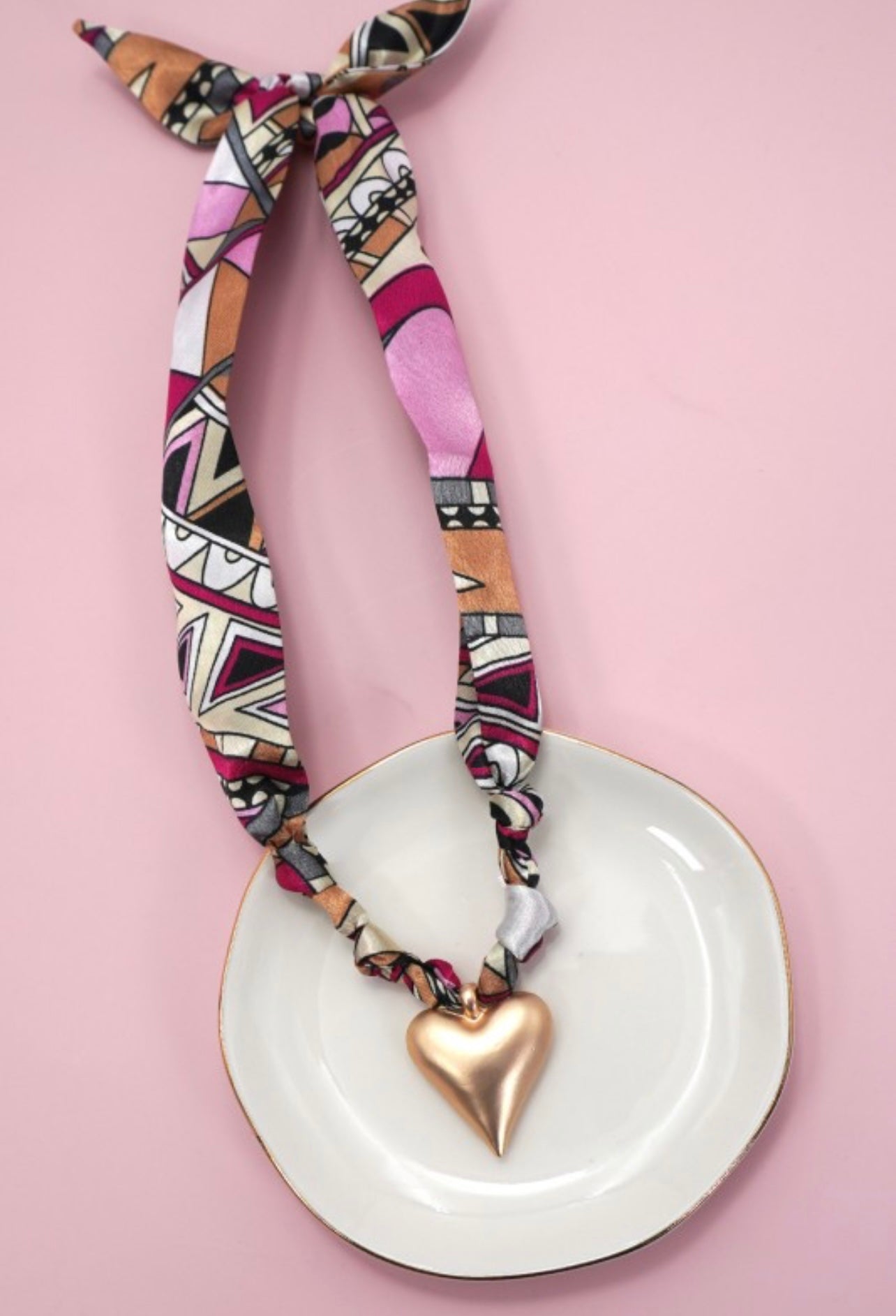 A Pop Of Class Trending Scarf Necklaces