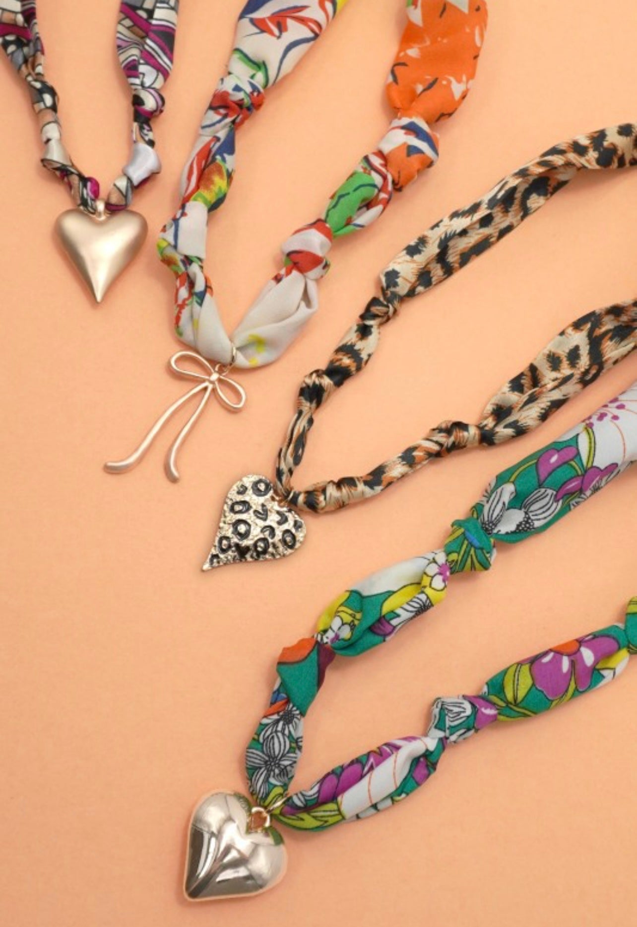 A Pop Of Class Trending Scarf Necklaces