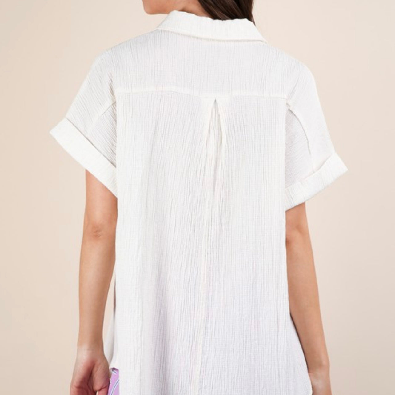 Midday Pick Me Up Button Up Top