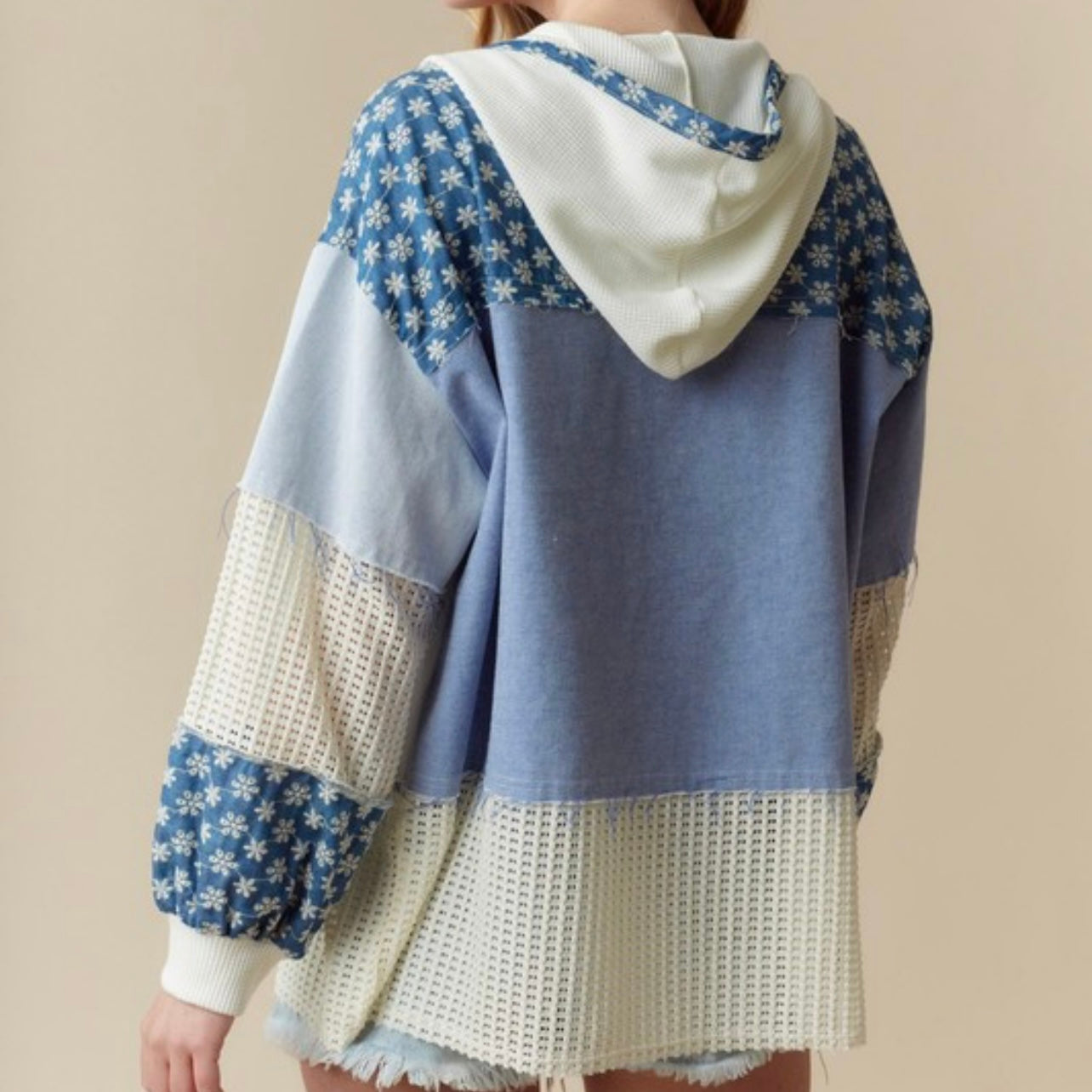 Bluebell Patchwork Shacket