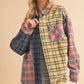 Flirty In Flannel Multi Colored Plaid Flannel Shirt