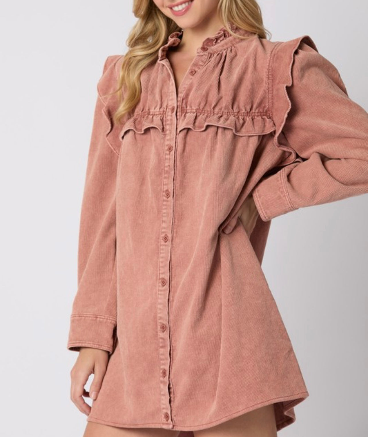 Embrace the Chill Corduroy Dress