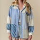 Bluebell Patchwork Shacket