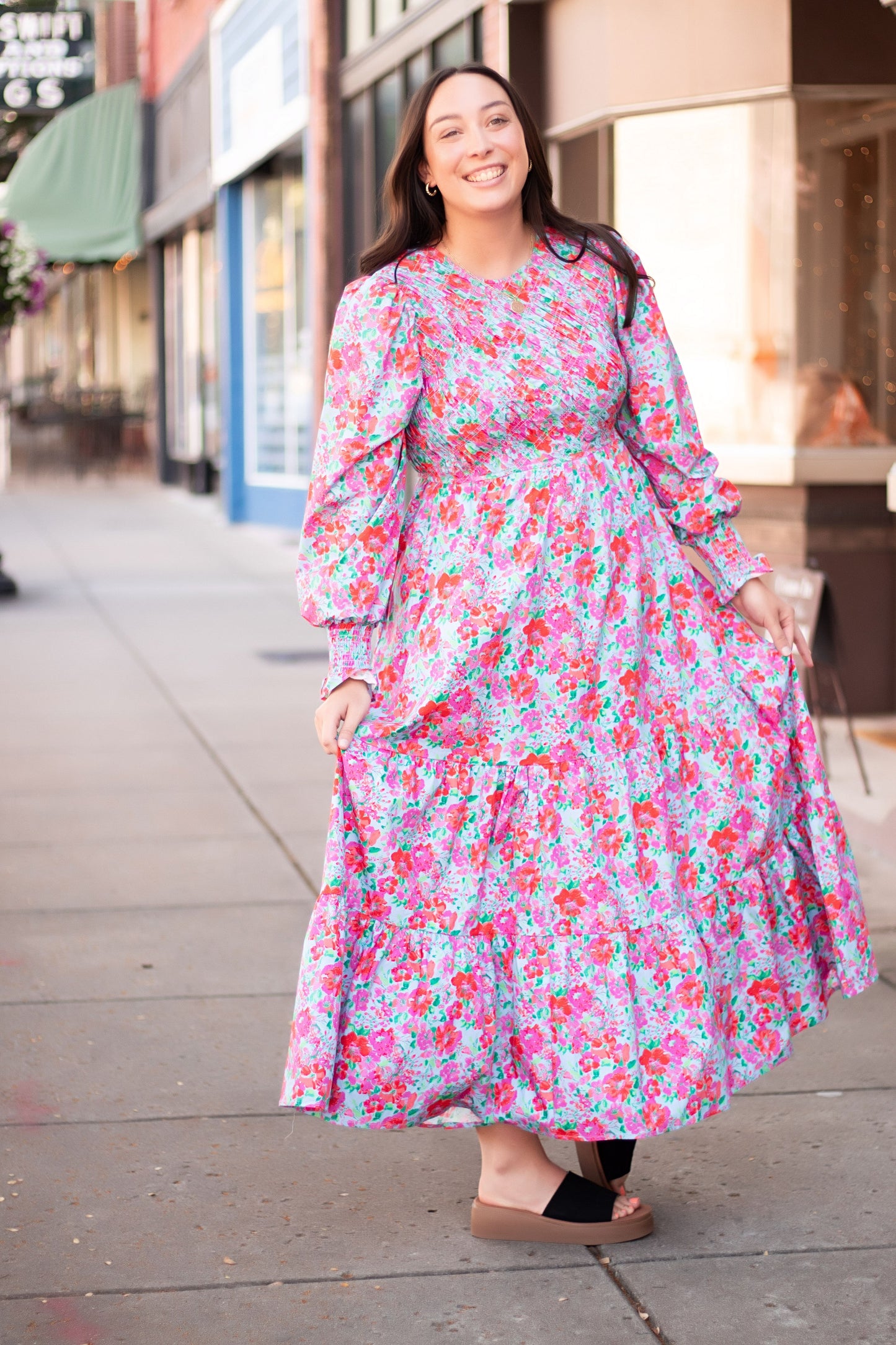 Ladies of the Ton Tiered Maxi-Dress