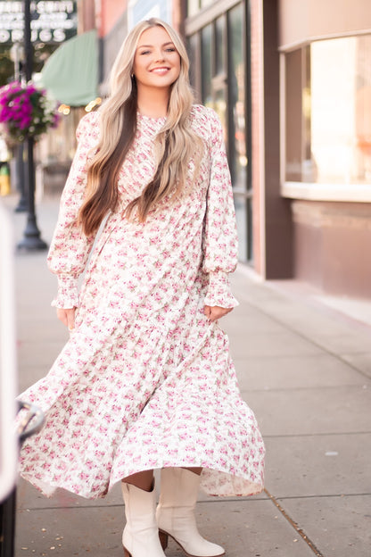 Ladies of the Ton Tiered Maxi-Dress