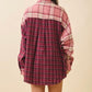 Campfire Cowgirl Multi Colored Plaid Flannel Shirt
