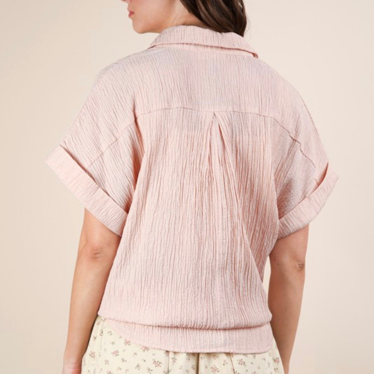 Midday Pick Me Up Button Up Top