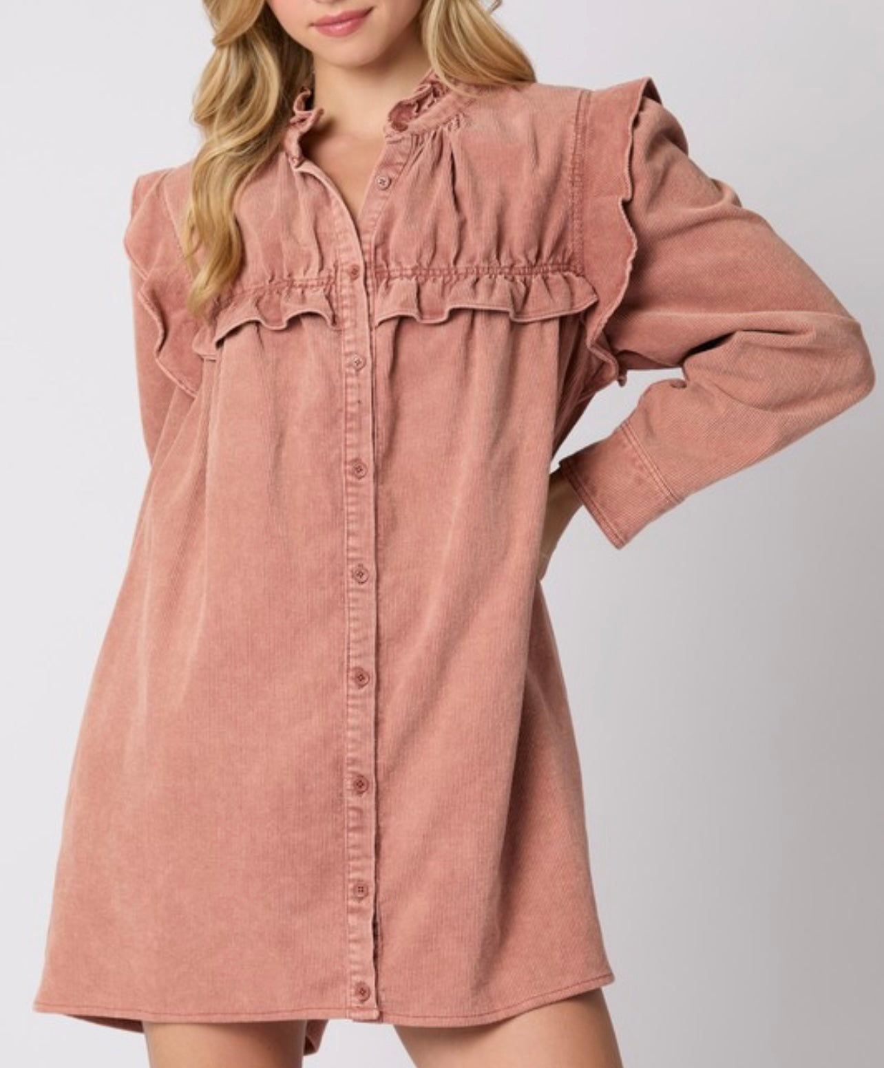 Embrace the Chill Corduroy Dress