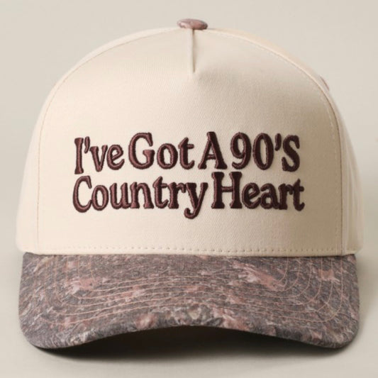 I’ve Got A 90’s Country Heart Trucker Hat