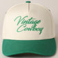 Vintage Cowboy Trucker Hat