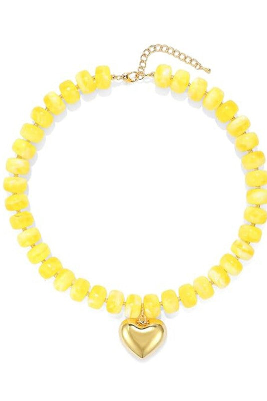 Heart and Soul Beaded Necklace