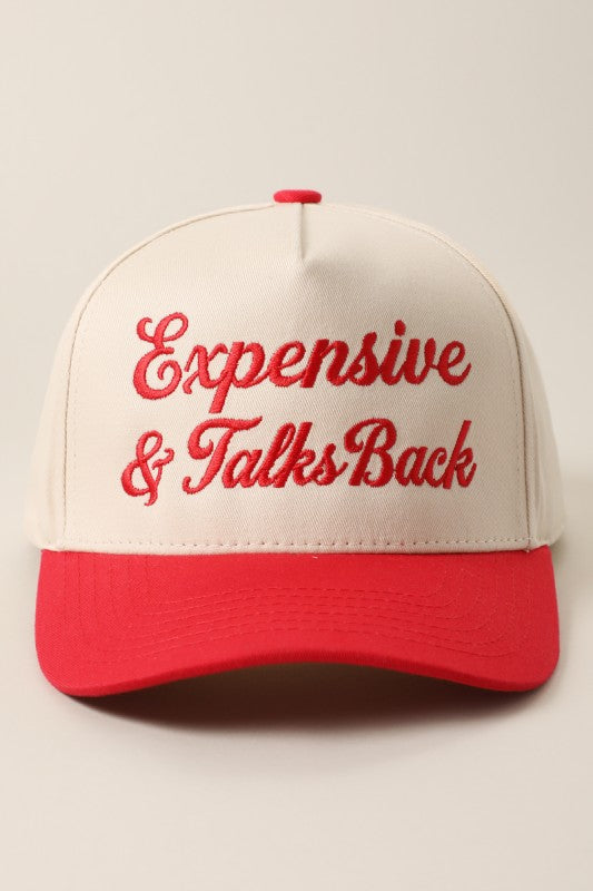 Expensive & Talks Back Trucker Hat