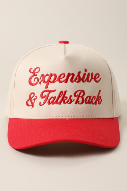 Expensive & Talks Back Trucker Hat