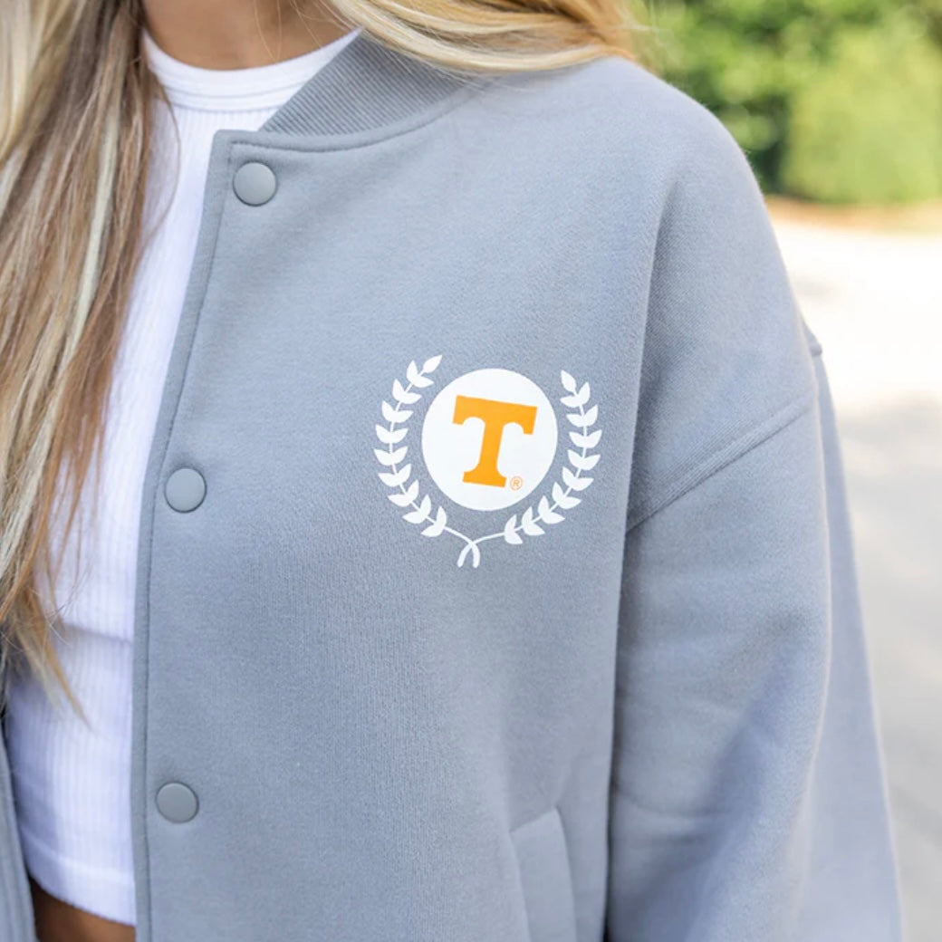 Rocky Top Babe “Volunteers Football Club” Varsity Jacket