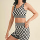Midnight Checkered Set