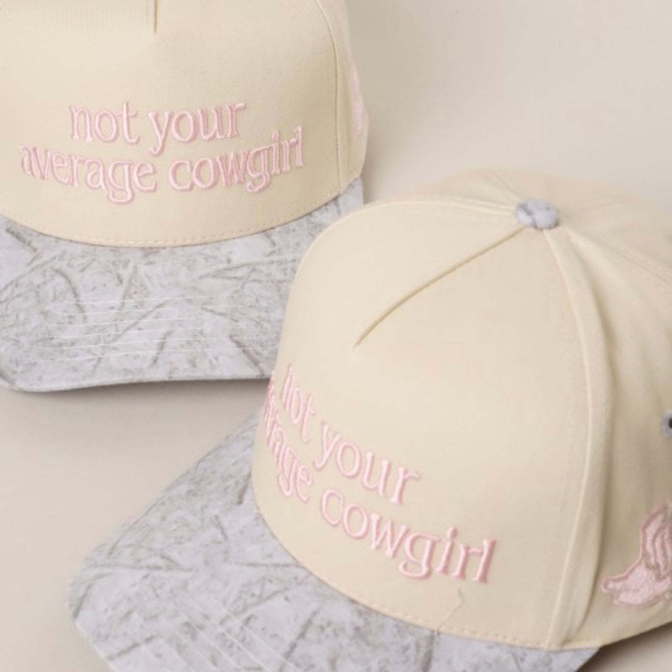 Not Your Average Cowgirl Camo Trucker Hat