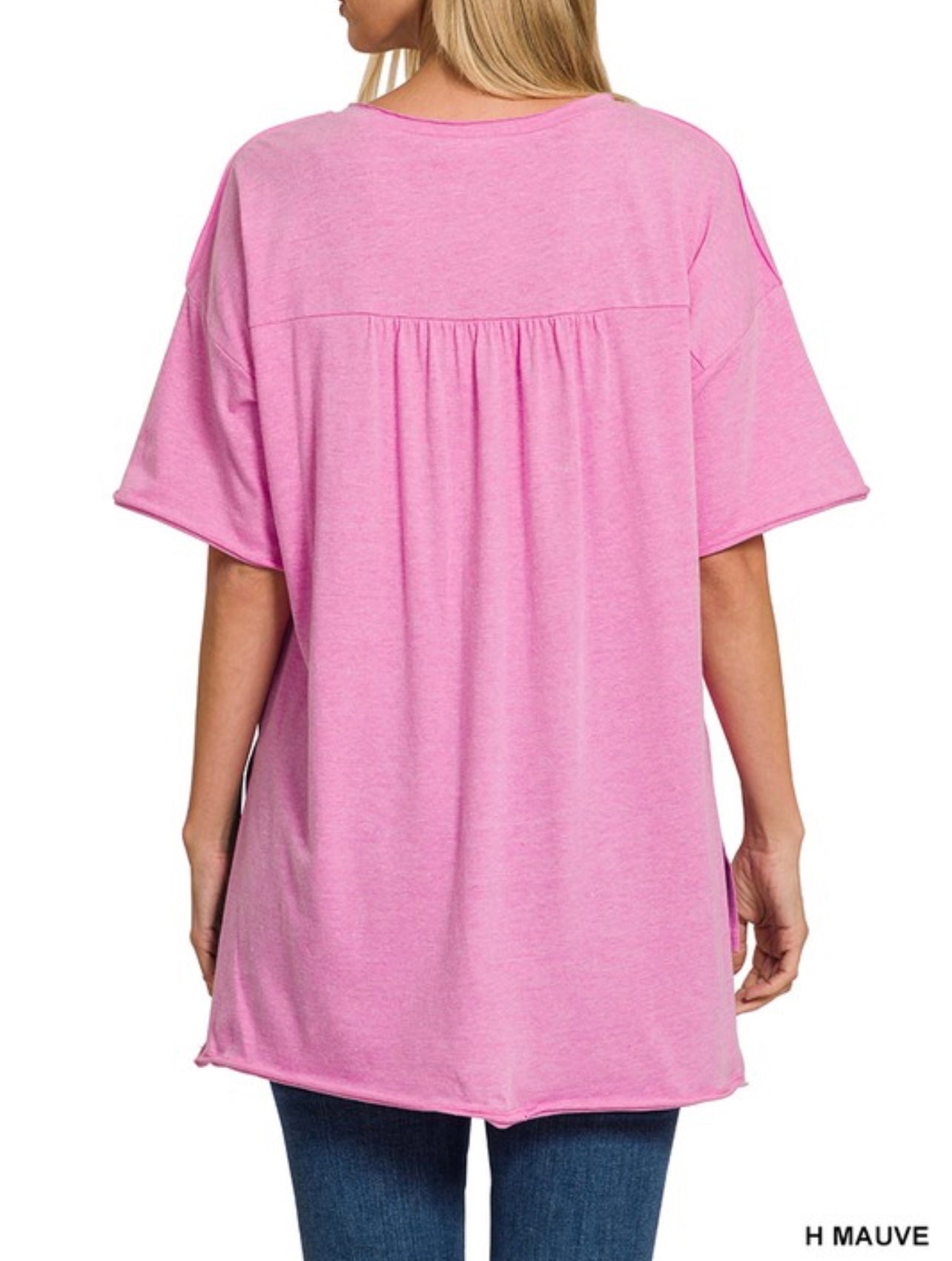 She’s Got It All Oversized V-Neck Tee