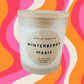 16 OZ Jar Candles With Wooded Lid