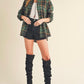 Autumn Ember Plaid Flannel Shirt