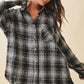 Harvest Mood Plaid Distressed Flannel Shirt
