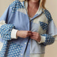 Bluebell Patchwork Shacket