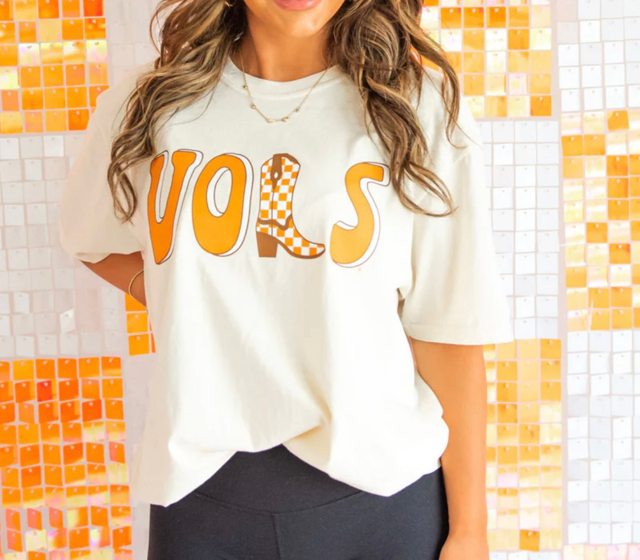 Vols Checkered Boot Tee