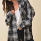 Harvest Mood Plaid Distressed Flannel Shirt