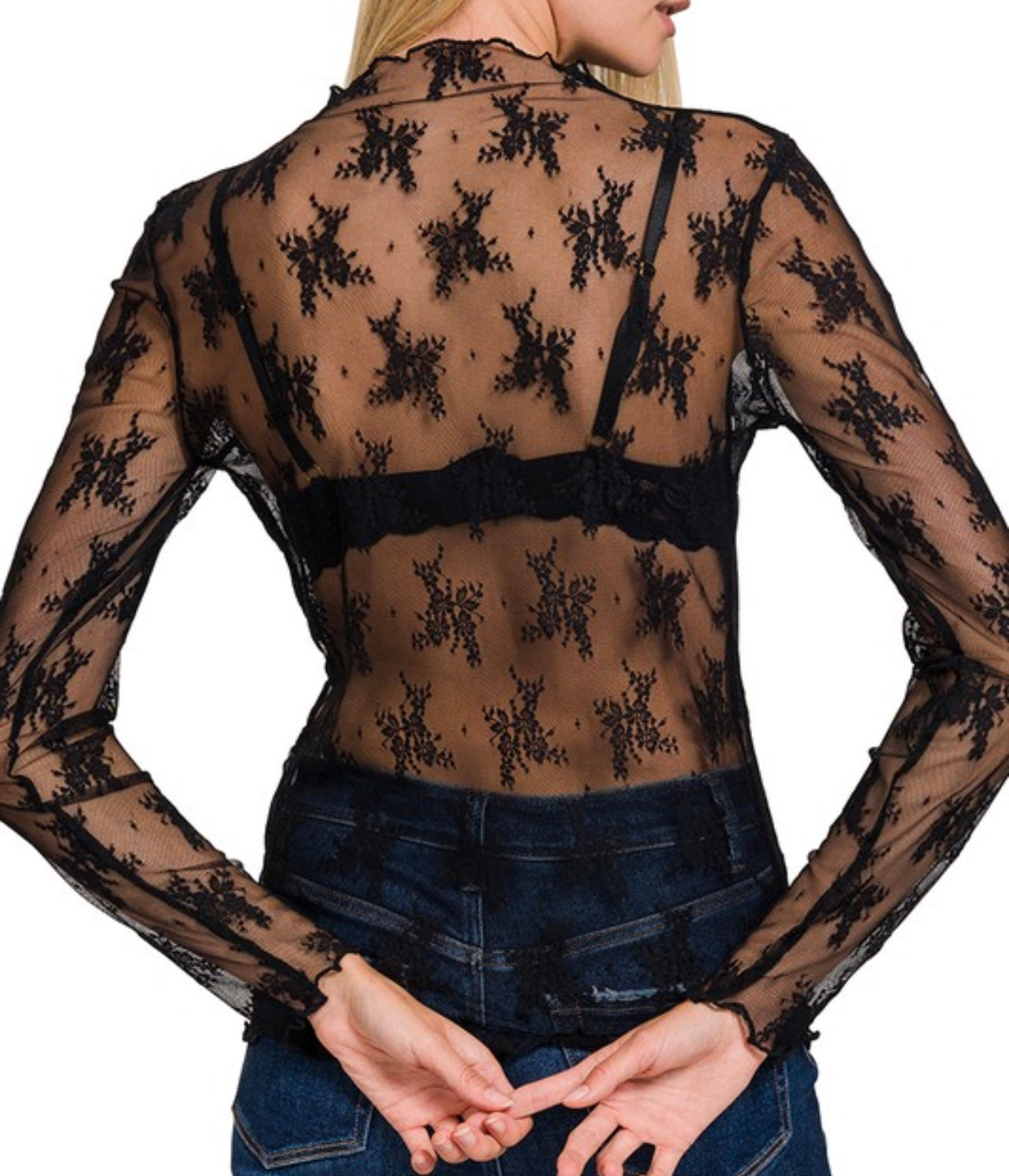 The Wanderlust Lace Layering Top