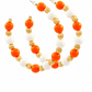 Gameday Beaded Open Hoops