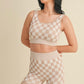 Sandy Checkered Set