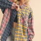 Flirty In Flannel Multi Colored Plaid Flannel Shirt