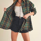 Autumn Ember Plaid Flannel Shirt