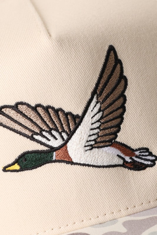 Flying Mallard Camo Trucker Hat