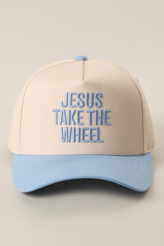 Jesus Take The Wheel Trucker Hat