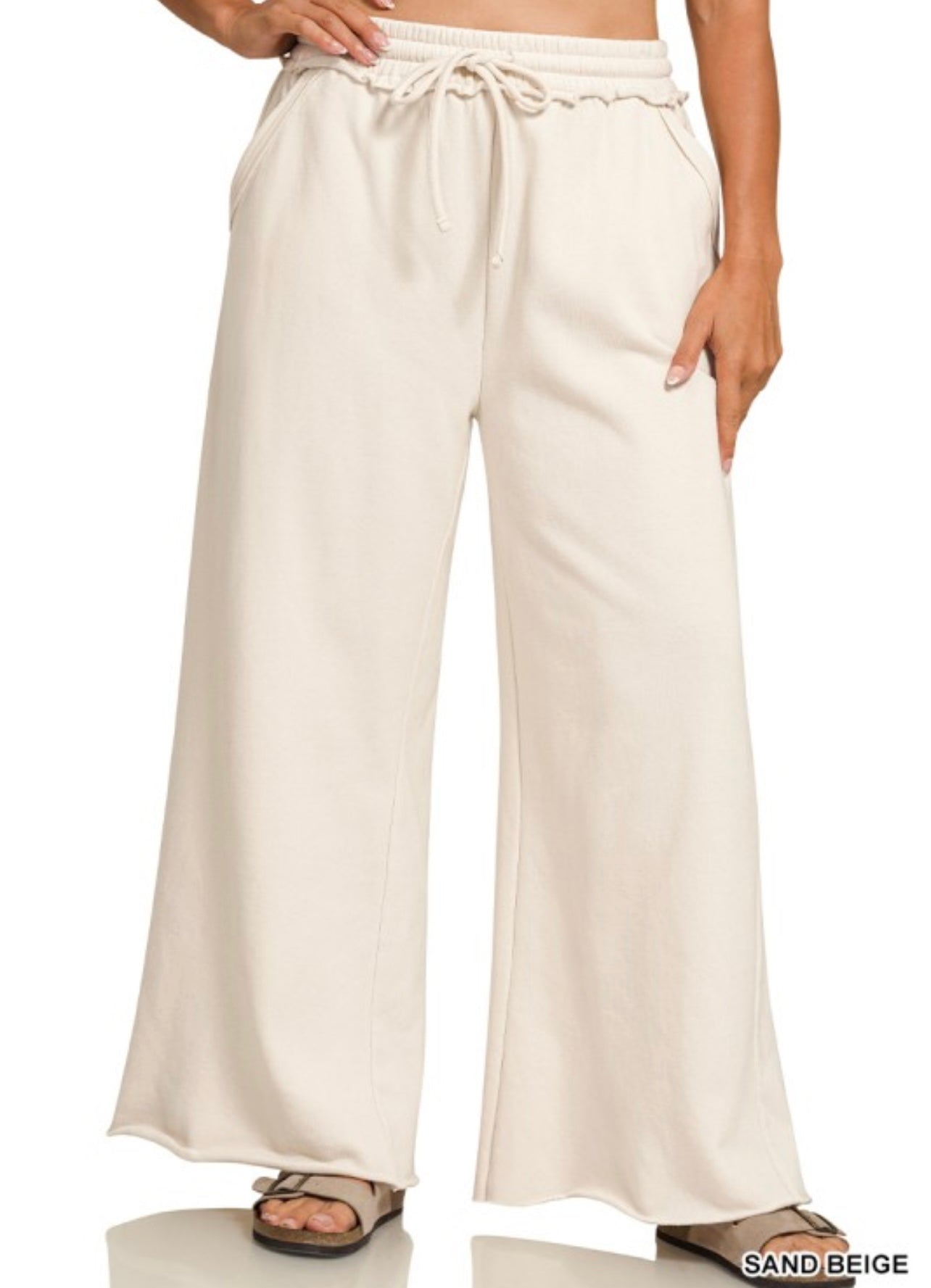 Cloud Nine Wide-Leg Sweatpants