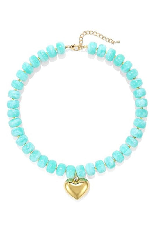 Heart and Soul Beaded Necklace