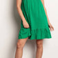 Dainty Girl Ruffle Sleeve Mini Dress