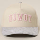 Pink + Camo Howdy Trucker Hat