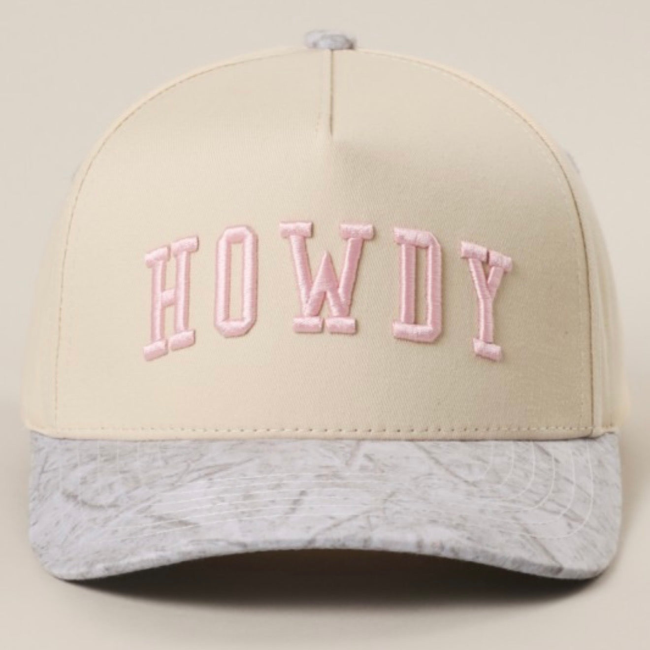 Pink + Camo Howdy Trucker Hat